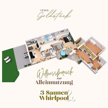Fewo Goldstueck Mit Privatem Spa Und Whirlpool Grafenau  Eksteriør bilde